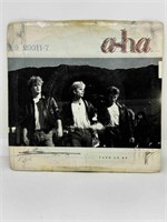 A-HA  TAKE ON ME 45 RPM RECORD  1985