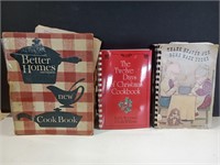 Three Cookbooks