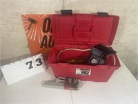 Tool Box with Timer and Extension Cords