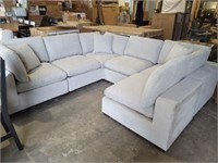Thomasville - 6 Piece Grey Fabric Sectional