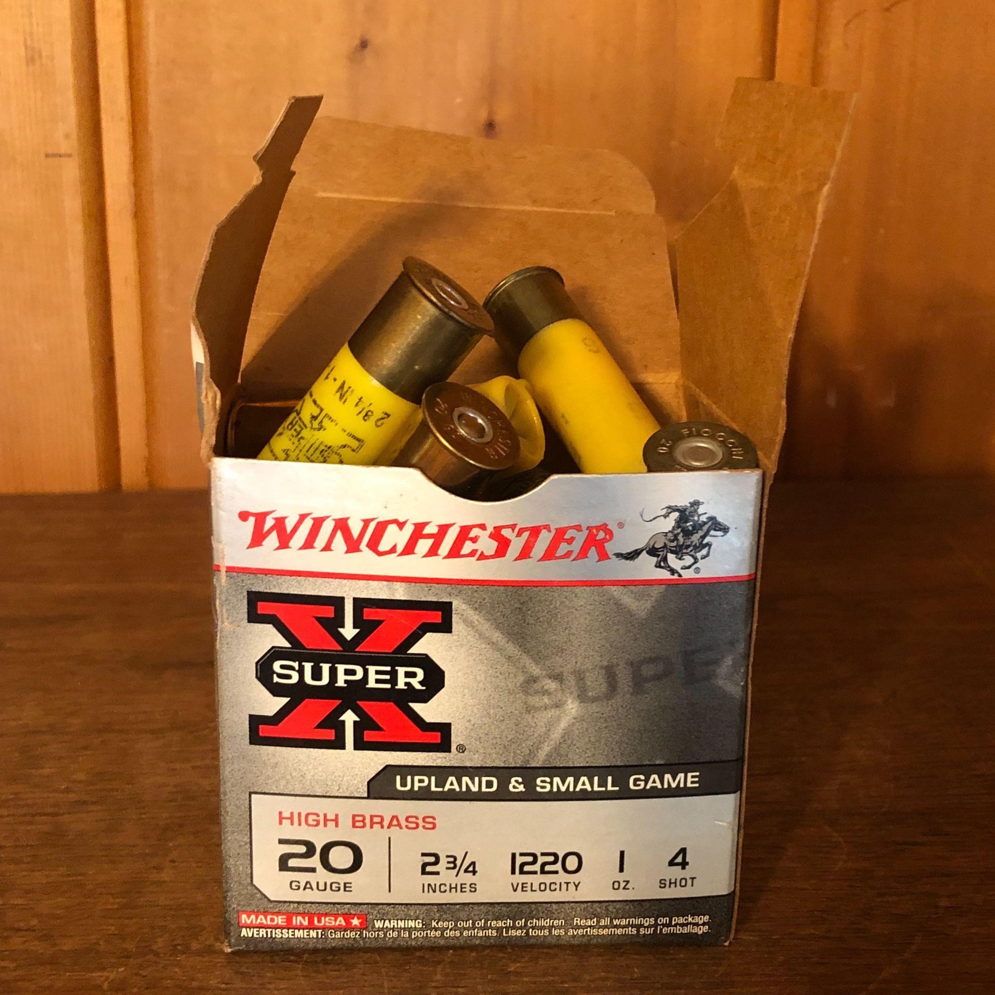 Box of Winchester Shotgun Shells