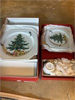 22 PC SET OF MIKASA "CENTENIAL CHRISTMAS"