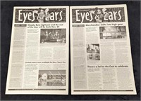 Two Disney Eyes & Ears Cast Member Newsletter 1999