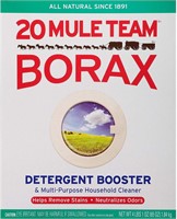 Borax 20 Mule Team Detergent Booster, 65 Oz. (4LB)