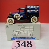 LIBERTY FORD MODEL A PICKUP BANK 1:25 SCALE