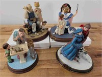 Norman Rockwell Collectable Figures - Lot 4