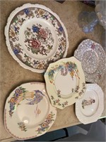 Decorative Hand Crafted English Plates