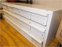 18 Drawer Hardware Caddy w/Contents,