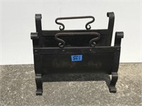 Cast Iron Log Rack, 17 ½” x 20”