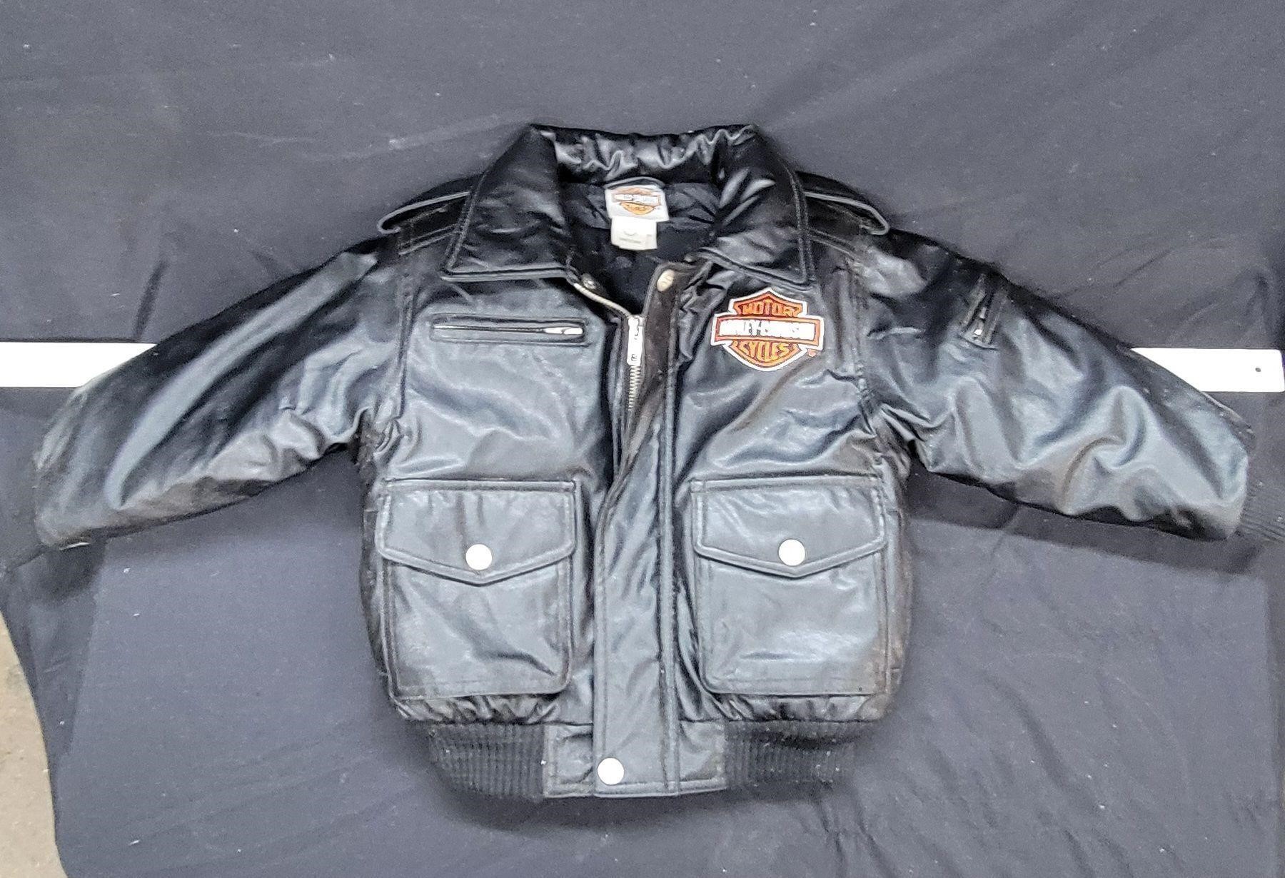 Harley Davidson kids size 4 Jacket