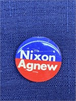 Nixon political pin