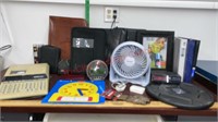 Office Lot - Fan, Alarm Clocks, Binders, Shooting