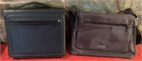 F - LOT OF 2 DESIGNER CARRY BAGS (L79)