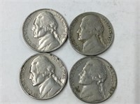 U S A 5 Cents 2 X 1964, 1 1954, 1x 1962