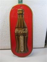 Antique Coca Cola Thermometer (working)