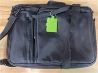 Black laptop case/briefcase