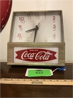 Vintage Coca-Cola clock