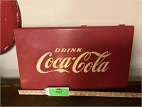 Plastic Coca-Cola Cooler box front