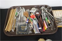 LARGE GROUP OF FLATWARE ETC