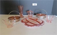 Pink Depression Glass