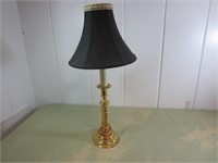 Brass Desk Lamp w/Shade