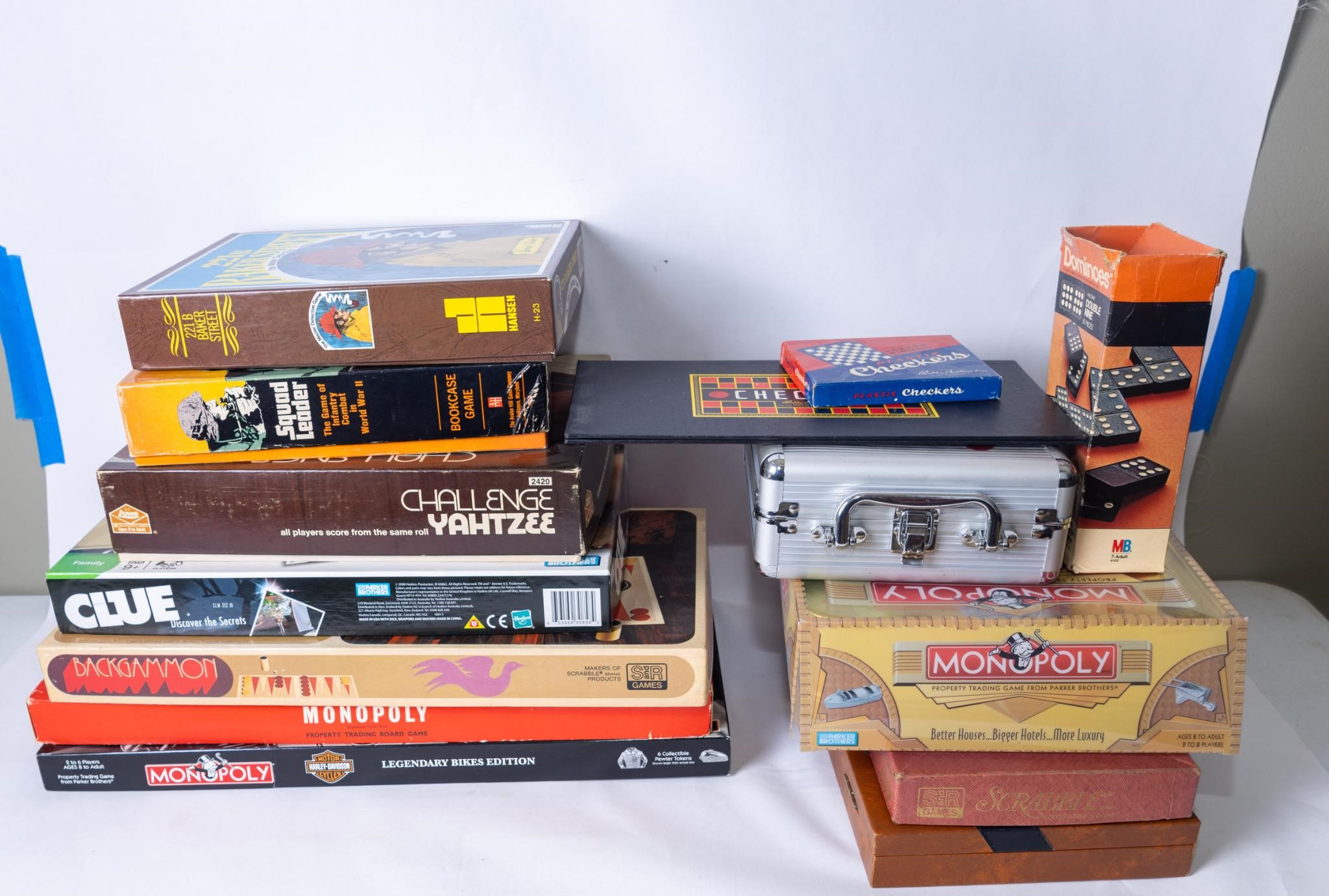 Collection of Fourteen board games