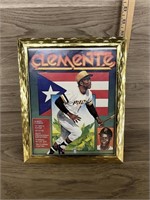 Framed Clemente Picture