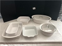 6 Corning Ware Bakers