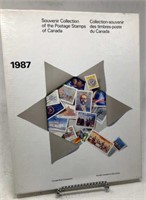 Souvenir Collection 1987 Canada Postage Stamps