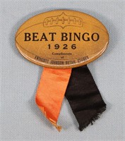 1926 EJ Beat Bingo Football Pin