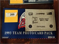 RIchmond Braves 86 team photo, 93+94 card sets