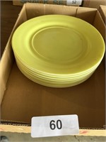 (8) Hazel Atlas Yellow Plates