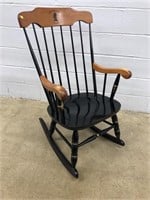 Milton Hershey School Spindle Back Rocking Chair