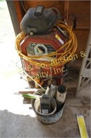 Lincoln Electric Arc Welder & Contents