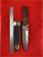 M Price Sanfran C1800 Knife    Indian Artifact Arr