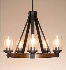 KICHLER BARRINGTON 5 LIGHT CHANDELIER $525