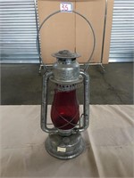 Vintage Beacon Kerosene Lantern 16"h