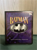 Batman Trading Cards in Licensed Binder