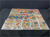 15 - Vintage "Iron Man" Comic Books