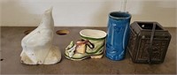 Rock Bird, Planter, Vase & More