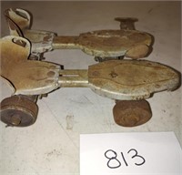 Antique roller skates