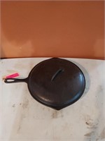 Number 8 cast iron skillet with lid