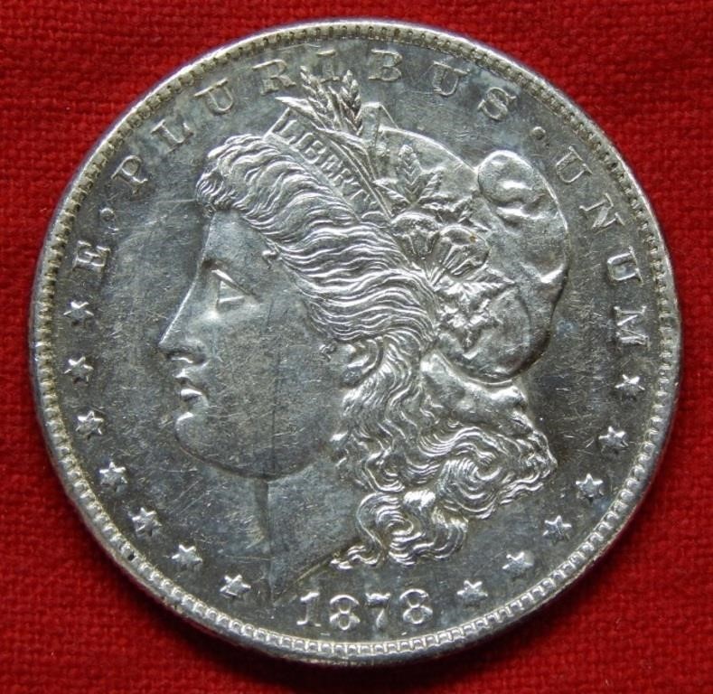 1878 S Morgan Silver Dollar - - Proof Like