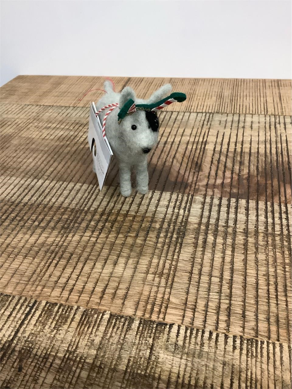 $5  WONDERSHOP Felt reindeer dog ornament