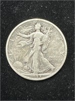 Silver 1933-S Walking Liberty Half Dollar