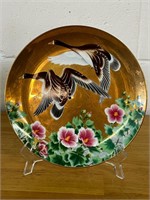 1984 Japan flight of the autumn geese plate