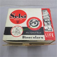 Selsi Binoculars- 7x35 Field Glasses-Original Box