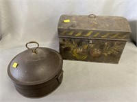 Toleware and Circular Divided Storage Boxes