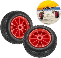 $77  Lixada 8/10 Puncture-Proof Kayak Cart Tire