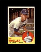 1963 Topps #53 Joe Moeller EX to EX-MT+